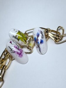 Aquarel Floral Technique-waterverf nail art